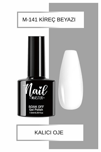 Nail Master M141 Kalıcı Oje 7,3ml Kireç Beyazı