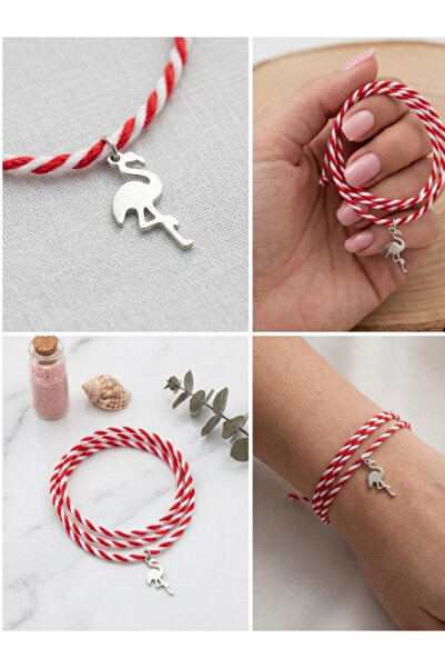 Menar Tasarım Leylek Figürlü Marteniçka Bileklik Şans Bilekliği Dilek Bilekiğ...