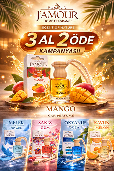 J'AMOUR EAU DE PARFUME JAMOUR Melek Oto Kokusu 10 ml