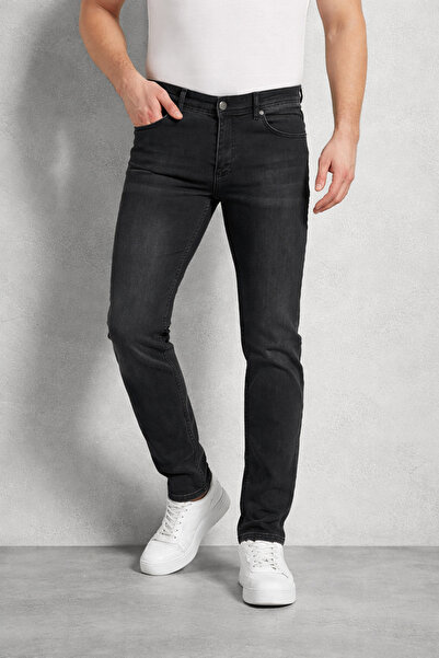 Polo State Pantaloni de blugi din denim cu croială normală pentru bărbați afu...