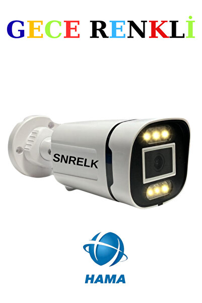 SNRELK sencrom HAMA 5536 GECE RENKLİ 1080P GÜVENLİK KAMERASI