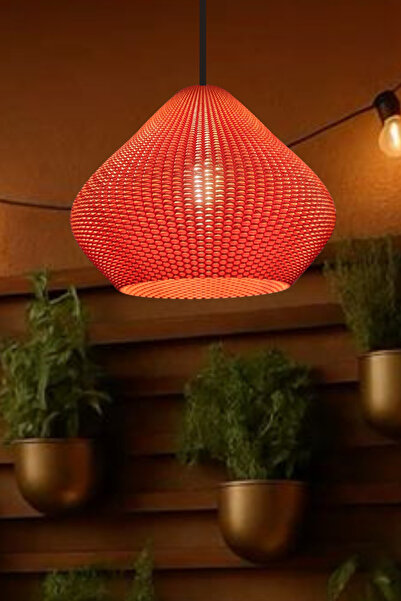 decory Gruis Kiremit Mesh Yüzey Avize Yatak Odası, Cafe, Tasarım Tekli Sarkıt...