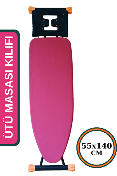 ASEV HOME Ütü Masası Kılıfı Büyük Boy Ipli Stoperli Keçeli Örtüsü Bezi 55x140...