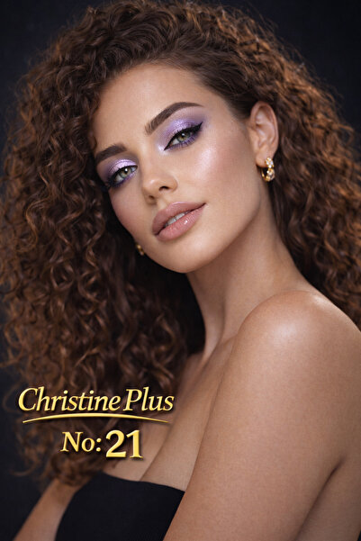Christine Plus Toz Yapıda İnce Işıltılı Göz Farı – Soğuk Sedefli Eflatun No:2...