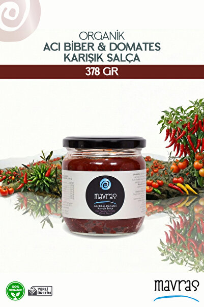 Mavras Acı Biber – Domates Karışık Salça 378 GR