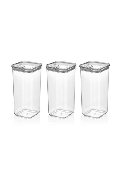 VİP AHMET 3'lü Pratik Saklama Kabı 3*1700 ml