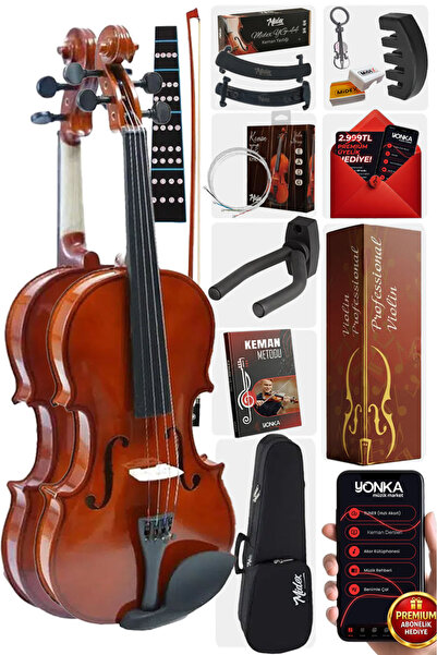 Midex Cvl-742-pak Çocuk Kemanı 8-10 Yaş 1/2 (YASTIK SUSTURUCU ÇANTA YAY TEL R...