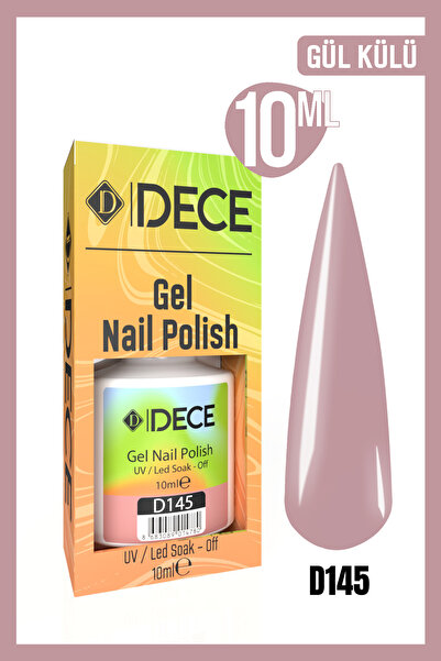 d dece Dece Kalıcı Oje UV LED D145 (ARA RENKLER) 10ml