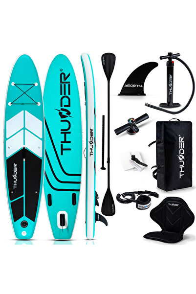 Thunder Placa Sup Gonflabilă Coast-Mint-320, 320x75x15cm, Set Cu Rucsac, Scau...