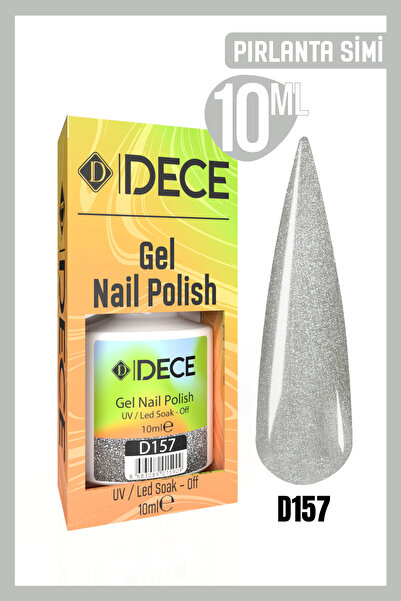 d dece Kalıcı Oje UV LED D157 (SİMLİ SERİ) 10ml