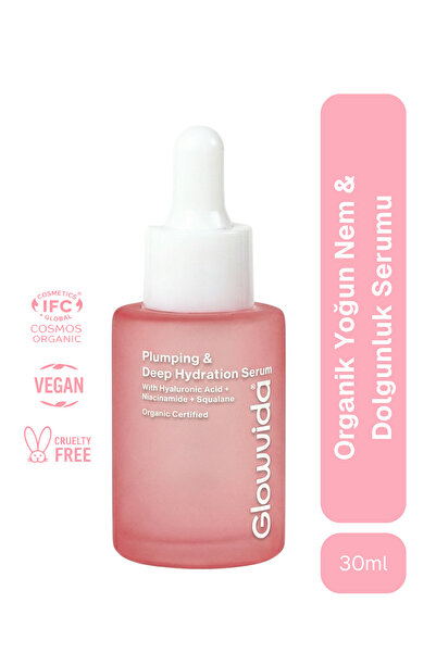 Glowvida Organik Dolgunlaştırıcı & Yoğun Nem Veren Hyaluronik Asit Serum| Tüm...
