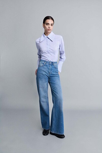 VATKALI V1972 Flare Fit High-Waisted Jeans