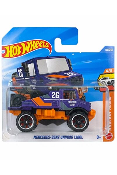HOT WHEELS Truckin Along Mercedes Benz Unimog 1300L JJJ32