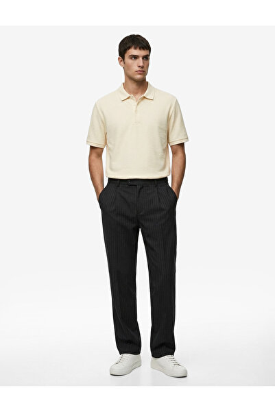 Koton Μπλουζάκι με κοντό μανίκι και γιακά πόλο, κανονικής εφαρμογής