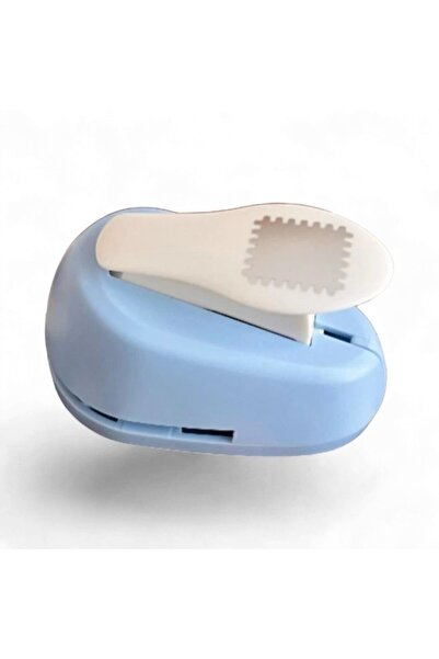 Fivy Pul Delgeç Tasarım Scrapbooking Malzemesi - Pul Şekilli Delgeç Kağıt Kesici