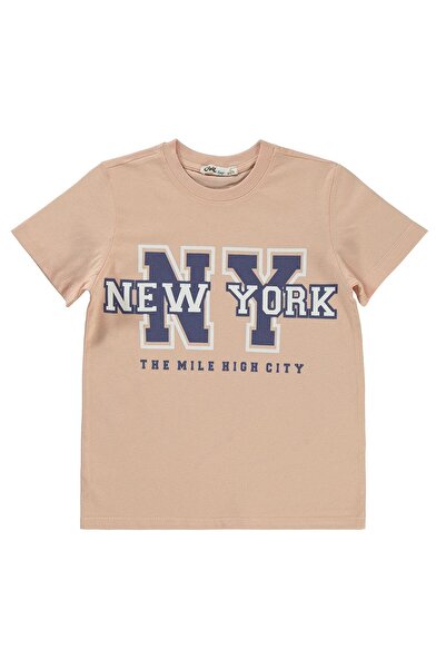 Civil Boys Njujork Štampano majica za decu 6-9 godina - prah 8-9 godina