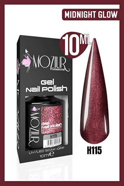 MOZIUR Kalıcı Oje Uv Led H115 (SİMLİ SERİ) 10ml
