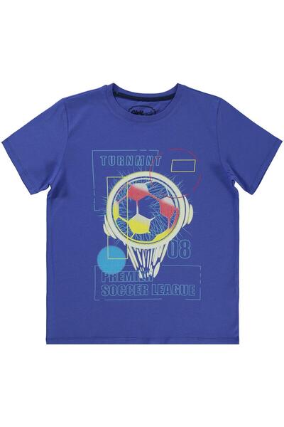 Civil Boys Dečija majica 10-13 godina Kobalt plava plava