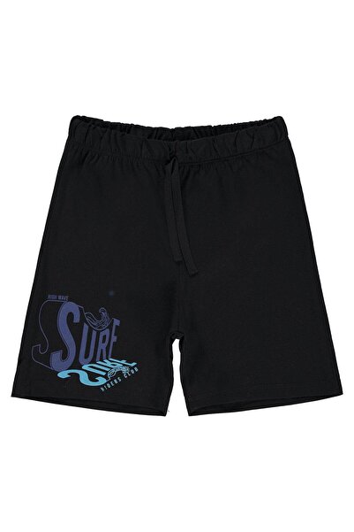 Civil Boys Σορτς Surf με τύπωμα για 6-9 ετών - Μαύρο 9-10 ετών
