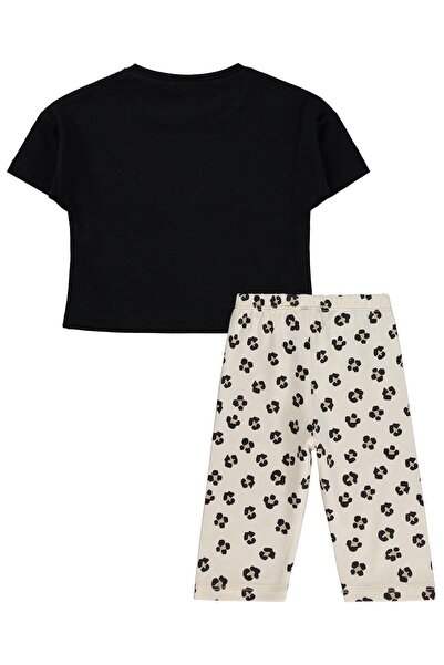 Civil Girls Medvedić Štampano 2-5 godina set - crni 5-6 godina
