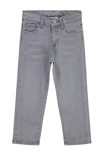 Civil Boys بنطلون جينز للأولاد 10-13 سنة رمادي