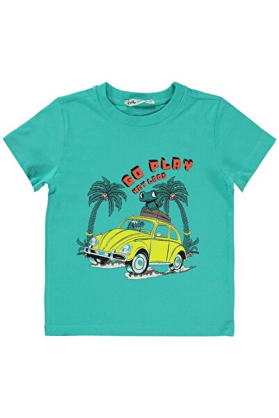 Civil Boys Majica za dečaka od 2-5 godina, mint boje
