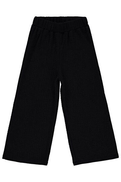 Civil Girls Παντελόνι για κορίτσι 6-9 ετών Μαύρο