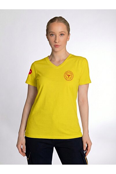 Pratik Medikal 112 Μπλουζάκι έκτακτης ανάγκης V-Neck Unisex