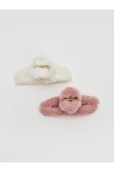 LC Waikiki Women's Plush Buckle Set of 2 (S6)