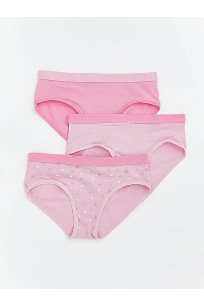 LC Waikiki Ružičaste dečije gaćice, pakovanje od 3 komada (S6)