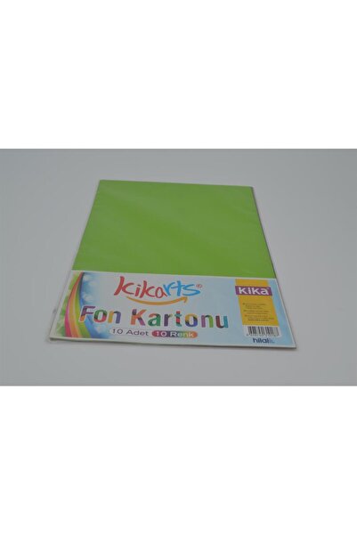 Kika Bristol Fon Kartonu 10 Adet Renkli