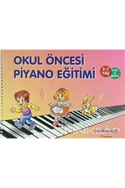 İnkılap Kitabevi Okul Öncesi Piyano Eğitimi 5 - 7 Yaş (CDli)