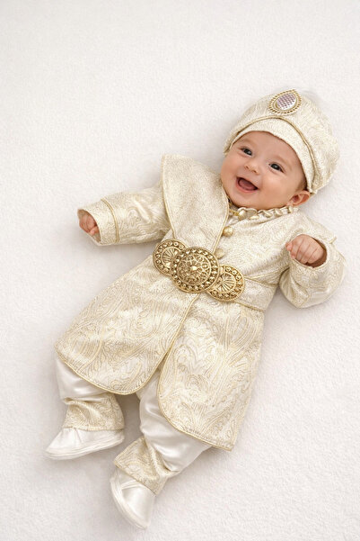 moukou Yenidoğan Mevlüt Ve Sünnet Kıyafeti Mevlütlük Sünnetlik Takım