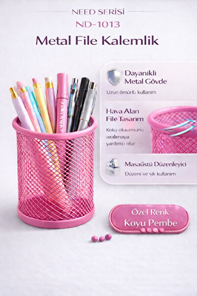 Need Metal File Pembe Nd-1013