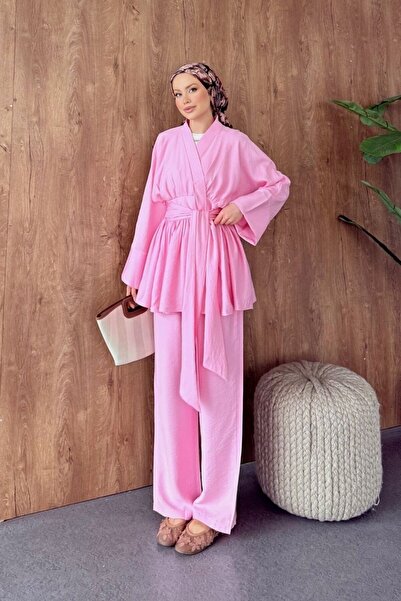 Şulemoda Giyim Costum Akgün roz