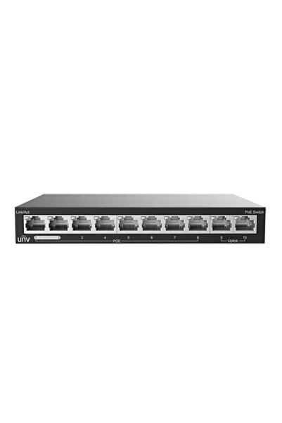 Uniview Switch cu 8 porturi PoE, 2 porturi RJ45 uplink - UNV NSW2020-10T-POE-IN