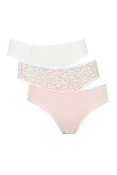 DeFacto Fall in Love 3lü Paketli Slip Külot D3168AX24HS