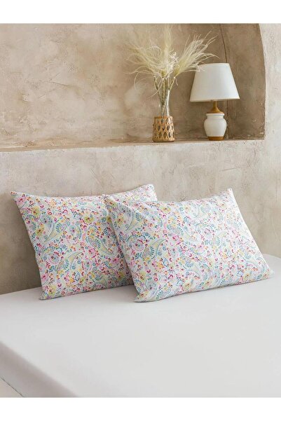LC Waikiki Μικτό σετ 2 μαξιλαροθηκών με σχέδια λουλουδιών 50x70 εκ. (S6)