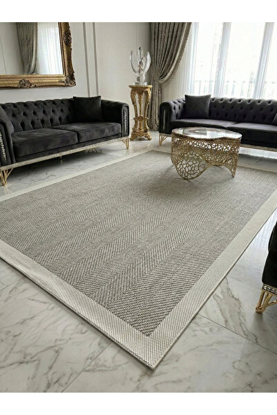 DEKOSET Sisal Halı- Hol Koridor Halısı- Kaymaz Taban- Yıkanabilir Kilim Halı ...