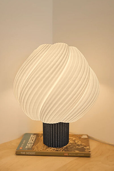 decory عاكس الضوء الكريمي الحديث بتصميم ذو ملمس بارز على طراز بينترست (بلاستي...