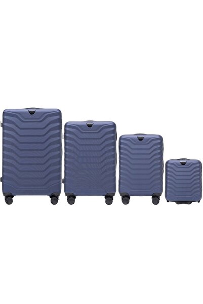 wings Set valize Peafowl cu 4 piese, mărimi XS/S/M/L, 16"/20"/24"/28", ABS, î...