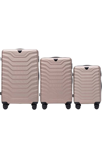 wings Set de 3 bagaje Peafowl - Genți de călătorie durabile și elegante