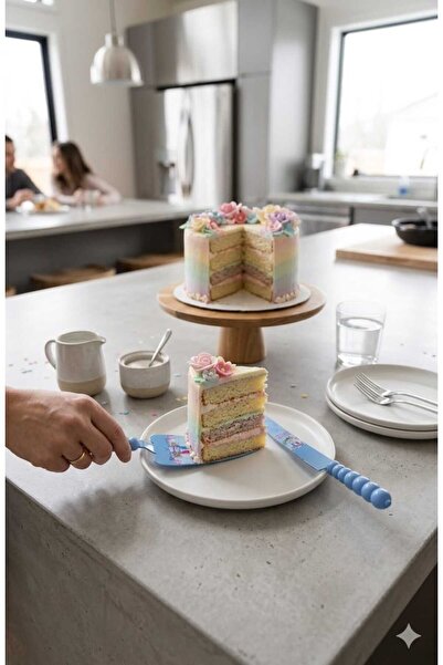 Rooc Asorti Model 2 Parça Lüx Pasta Servis Seti