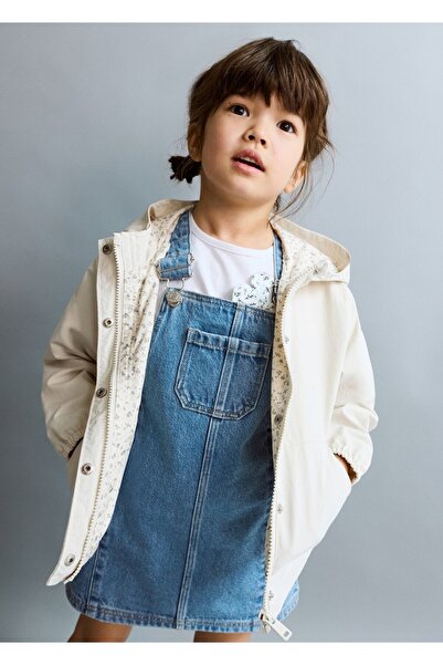 MANGO Baby Kapüşonlu su geçirmez ceket