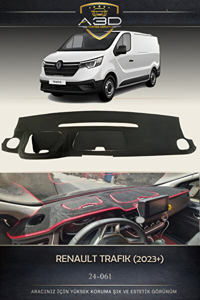 A3D TORPİDO KORUMA غطاء حماية لوحة التحكم الأمامية لسيارة رينو ترافيك (2023+)