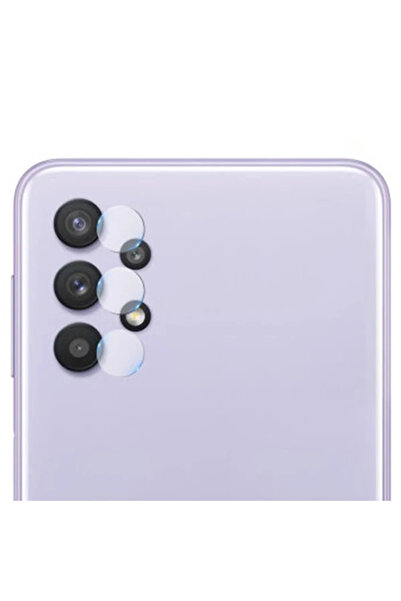 Shn واقي كاميرا من الزجاج المقوى لهاتف سامسونج جالاكسي A32 4G - (5775) - Bs85...