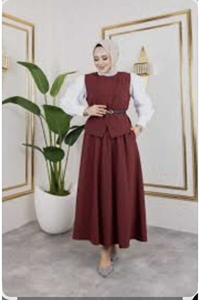 ONLYONE YELEKLEİ ETEKLİ TAKIM