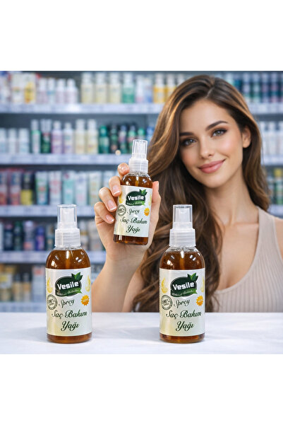Vesile Saç Bakım Yağı 40 Çeşit Yağ Karışımı