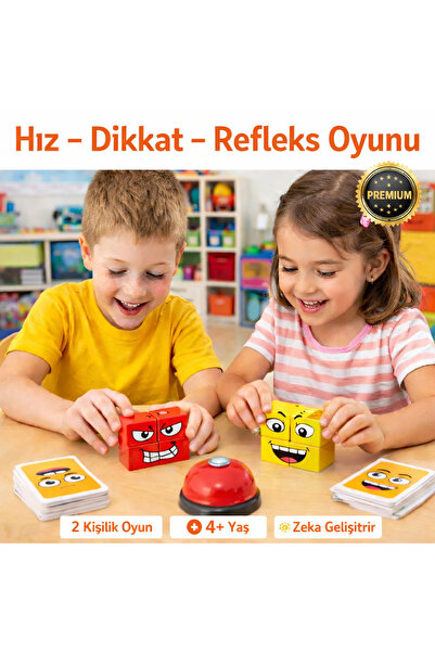 TOTTERİQ Maskeli küpler Hız Dikkat Ve Refleks Oyunu