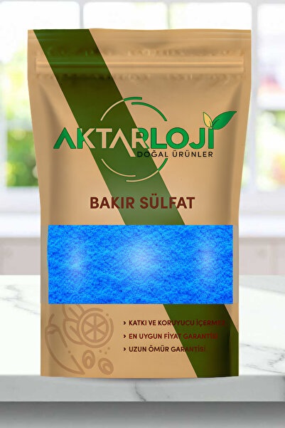 aktarloji 10 Kg Bakır Sülfat / Göz Taşı / 1. Kalite / Katkısız